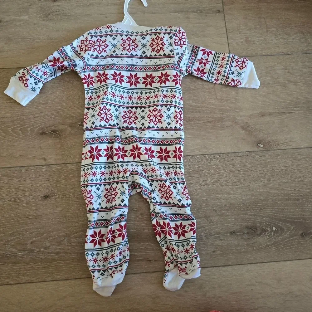 Baby Little Planet by Carter's Fair Isle Print Sleep & Play 6 Months